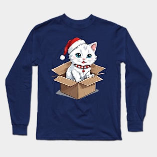 Cat christmas Long Sleeve T-Shirt